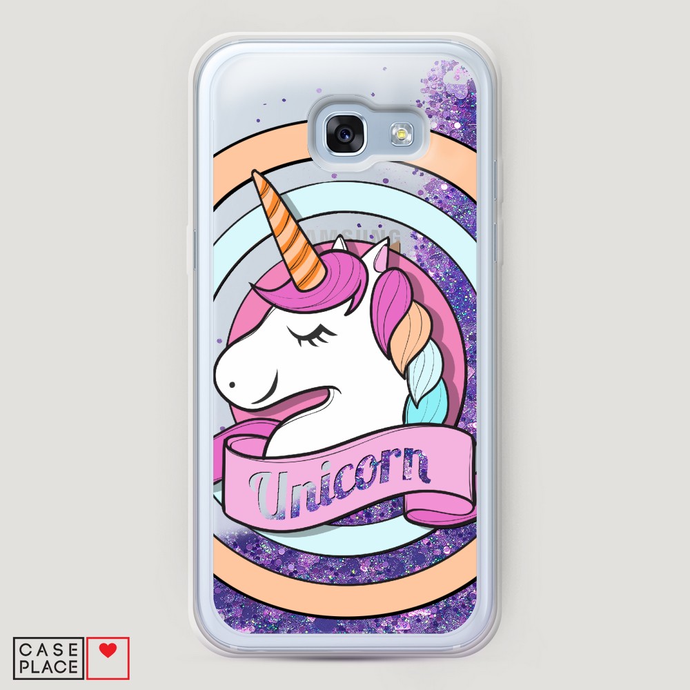 

Чехол Awog на Samsung Galaxy A5 2017 / Самсунг A5 2017 "Unicorn зефирный", Разноцветный, 20692-1