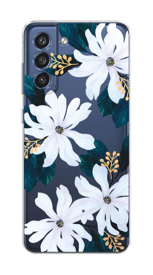 

Чехол Homey на Samsung Galaxy S21 FE 5G "Delilah Flower", Зеленый;белый, 2103050-1