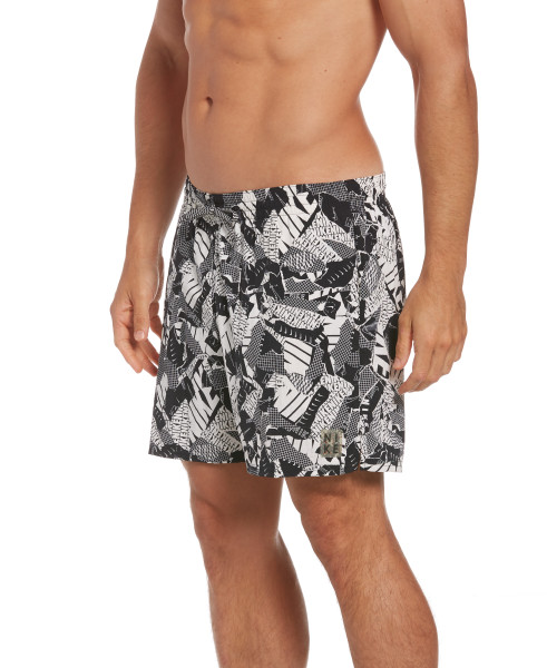 

Шорты для плавания мужские Nike Swim NESSC462 черные 2XL, Черный, NESSC462