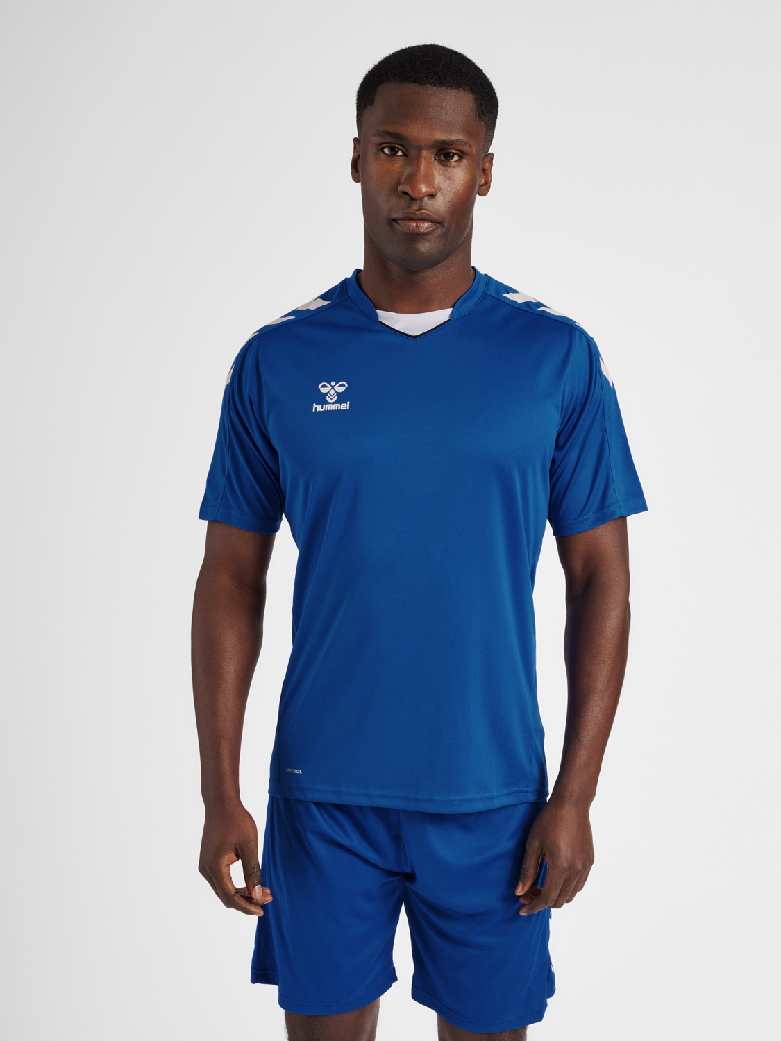 

Футболка унисекс Hummel 211455 синяя XL, Синий, 211455