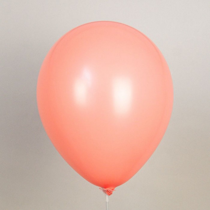 Шар латексный 12 Лососевый, пастель, набор 50 шт