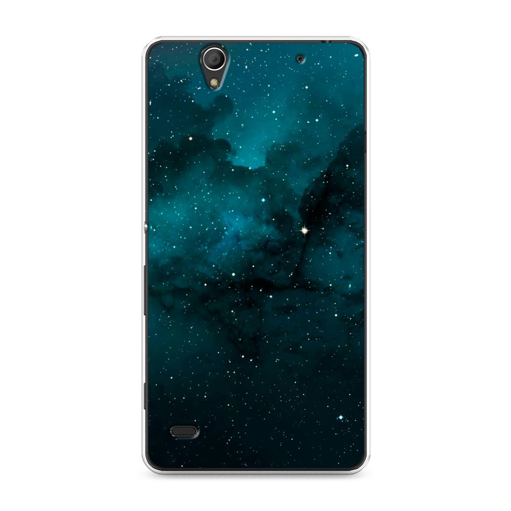

Чехол на Sony Xperia C4 "Синий космос", 52650-2
