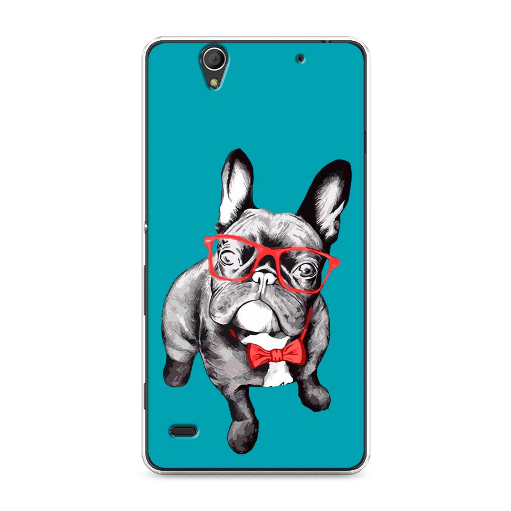 

Чехол на Sony Xperia C4 "Французский бульдог", 52650-1