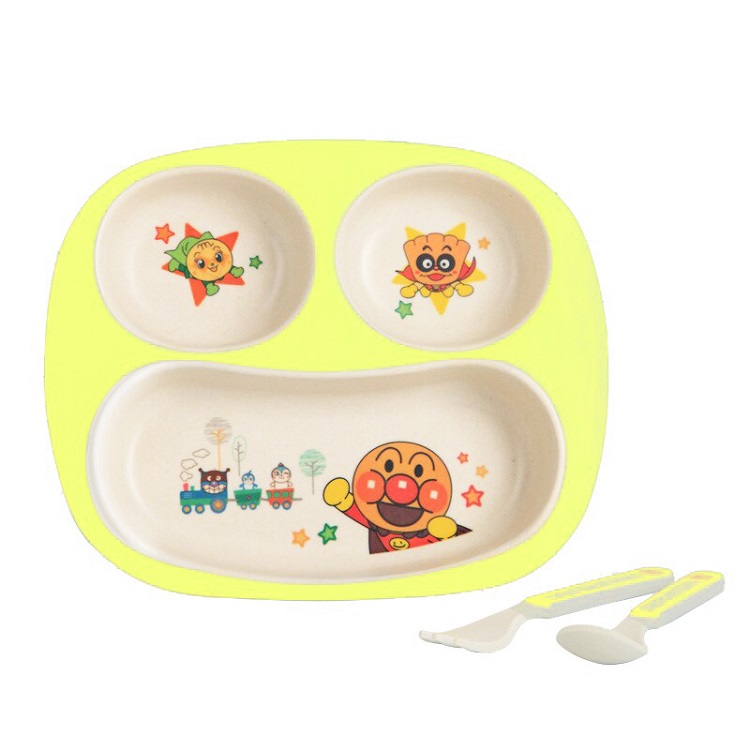 

Детский столовый набор Baby Fox BF-BOWL-33 Супер-геройские овощи цв. салатовый