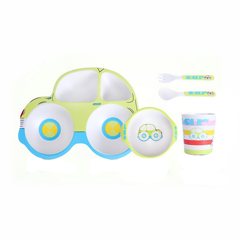 

Детский столовый набор Baby Fox BF-BOWL-60 Автомобиль цв. зеленый