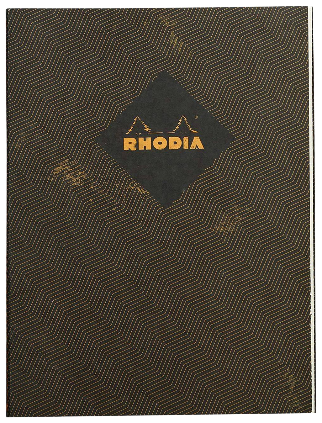 

Блокнот в клетку Rhodia Heritage chevrons black RHD-117131C 19х25см 32 л