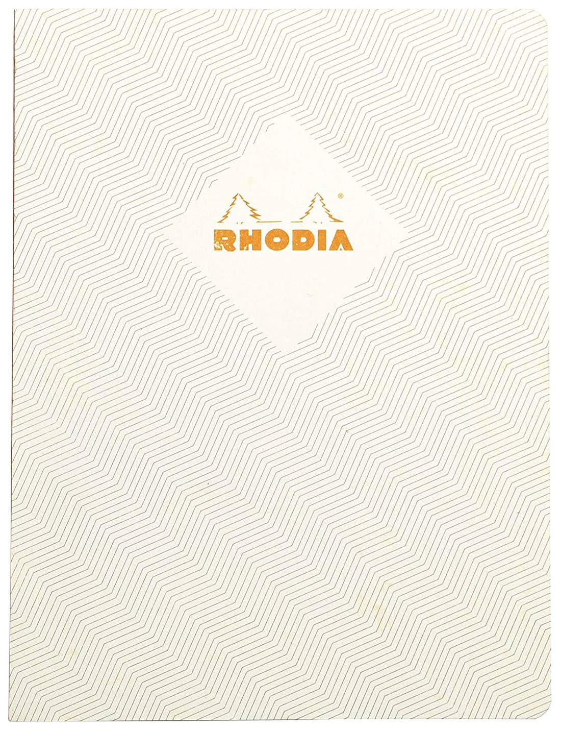 

Блокнот в клетку Rhodia Heritage chevrons ivory RHD-117471C 19х25см 32 л