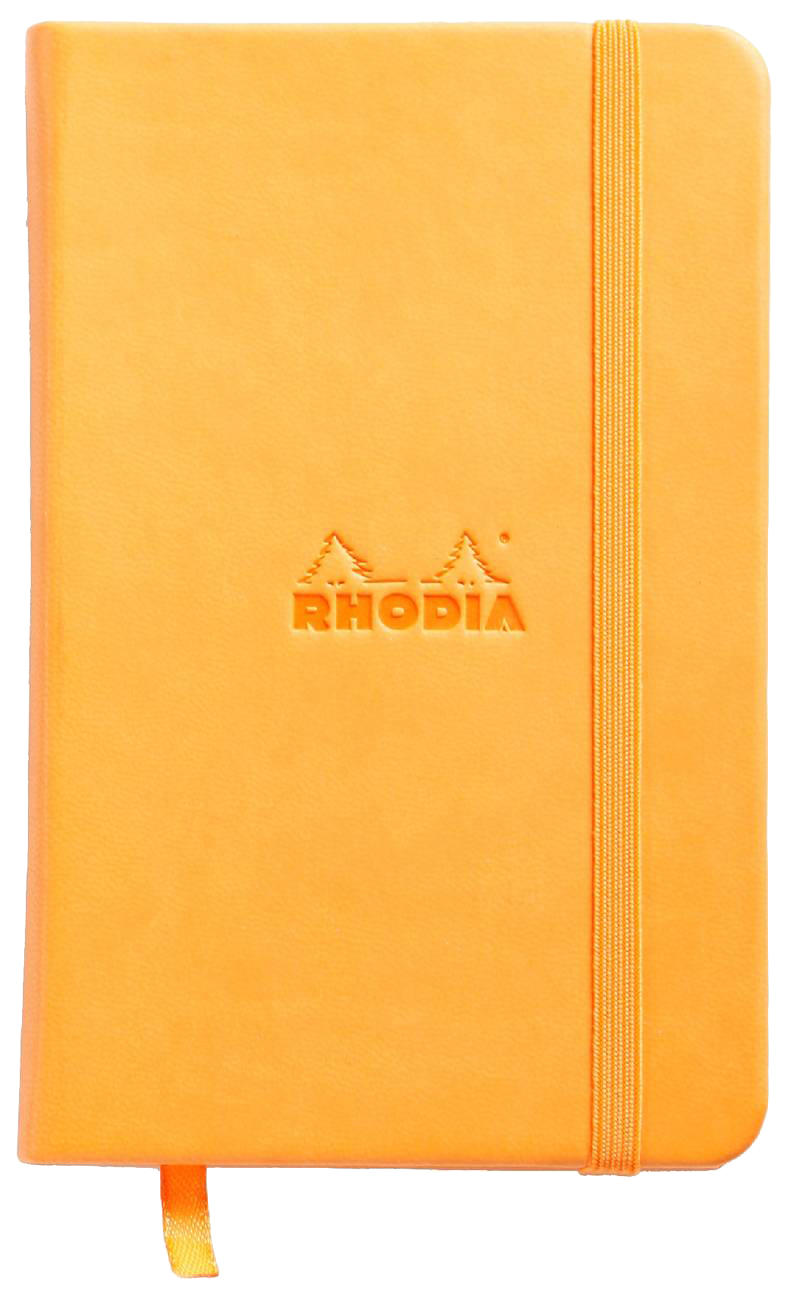 

Блокнот Rhodia Webnotebook RHD-118078C 9х14 см 96 л оранжевый