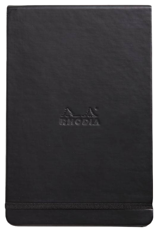 фото Блокнот rhodia webnotebook rhd-118359c а5 с микроперфорацией 96 л черный