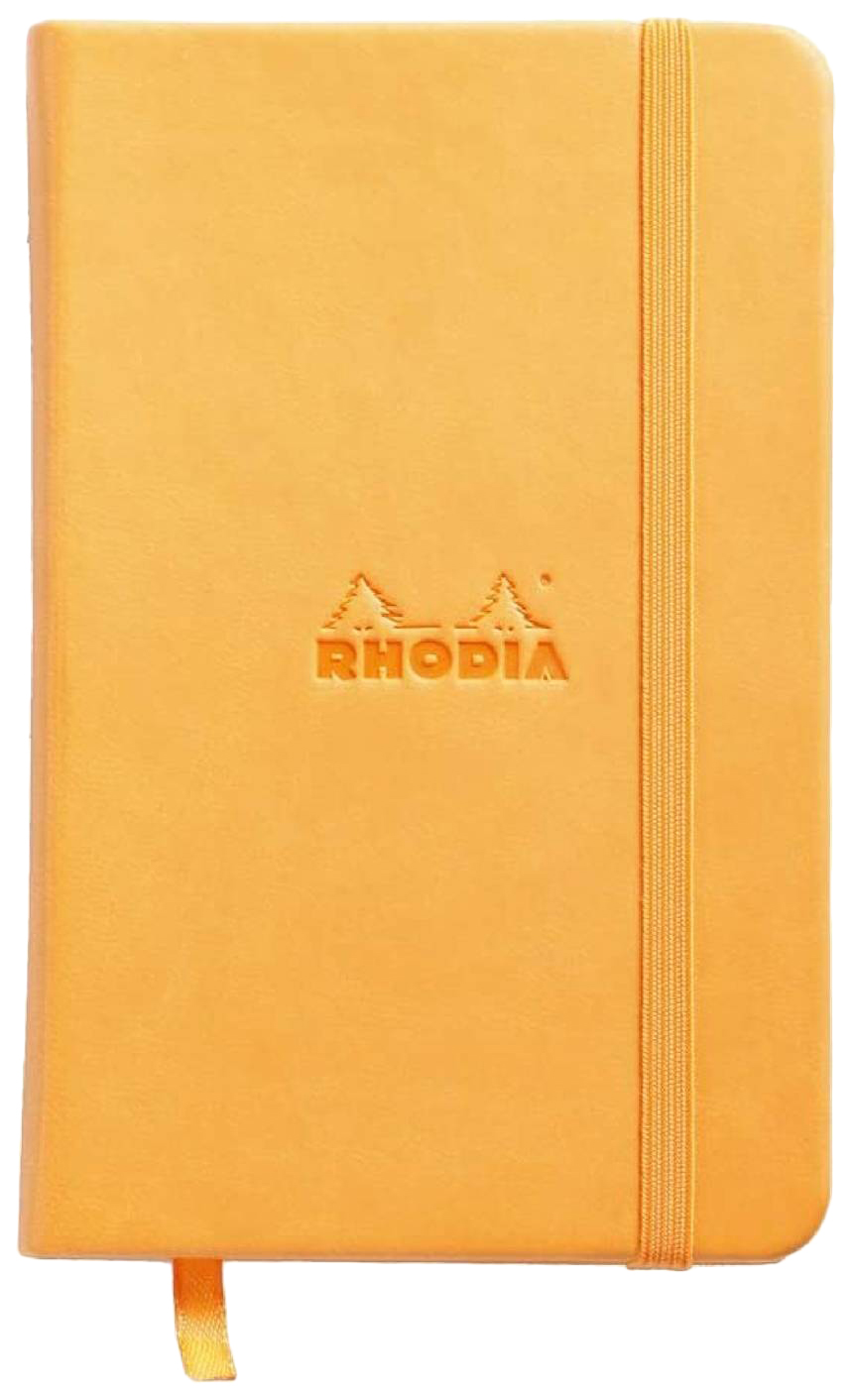 

Блокнот в точку Rhodia Webnotebook RHD-118568C 9x14 см 96 л оранжевый
