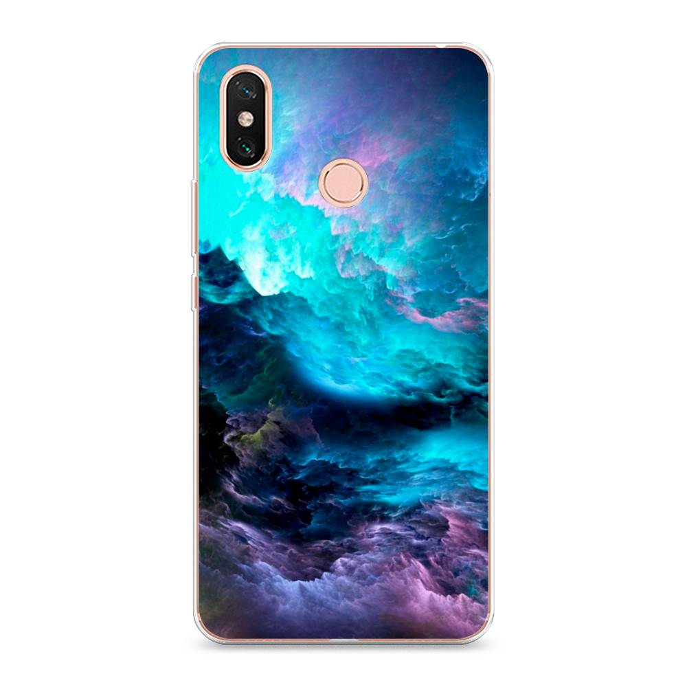 

Чехол Awog на Xiaomi Mi Max 3 "Бирюзовое небо", Разноцветный, 34350-4