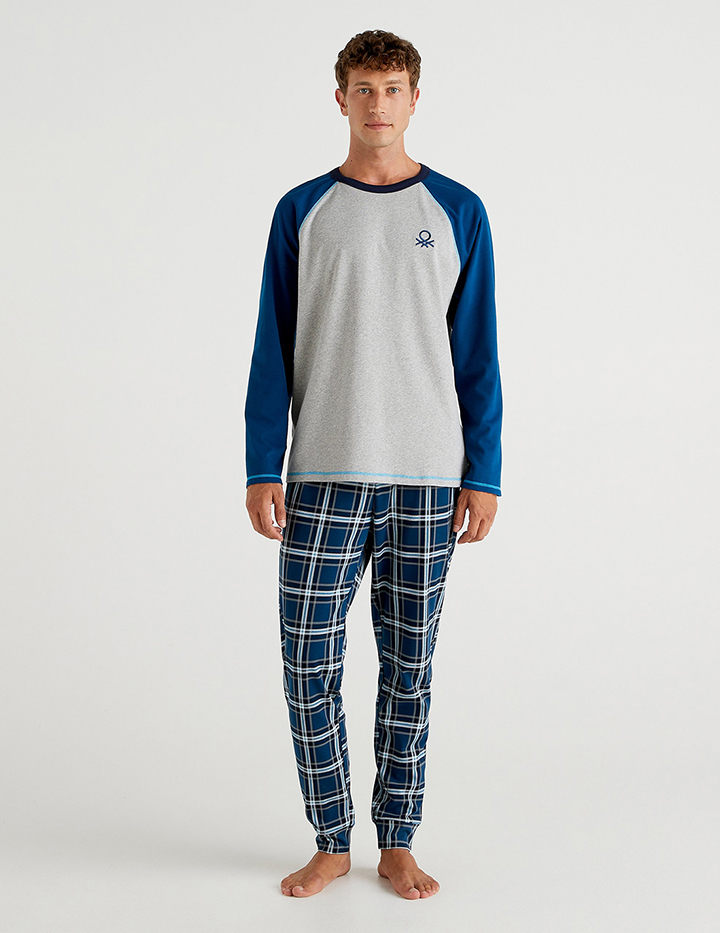 

Пижама мужская United Colors of Benetton 21A_3I8X4P2GT разноцветная M, 21A_3I8X4P2GT