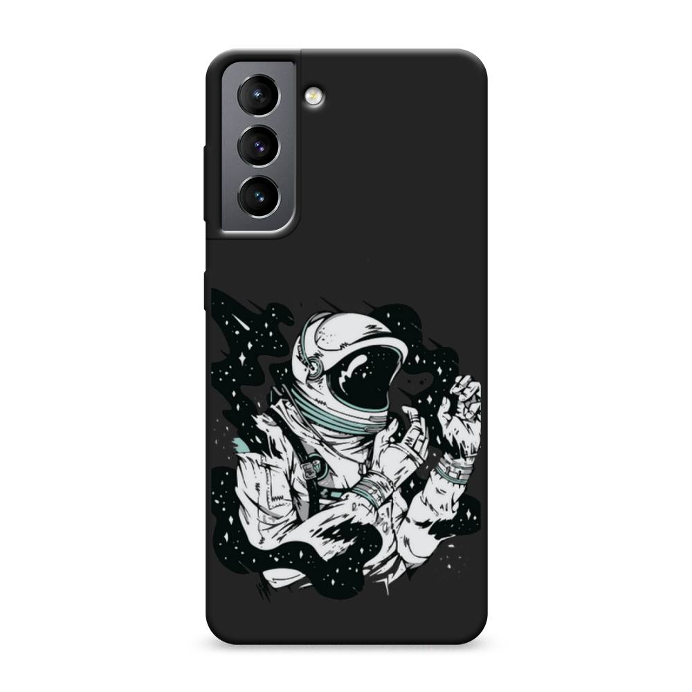 

Чехол Awog на Samsung Galaxy S21 / Самсунг S21 "Космонавт арт", Черный;белый;прозрачный, 2101852-1