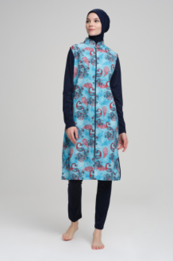 

Буркини женский Hasema 2364 синий 2XL (доставка из-за рубежа), 2364