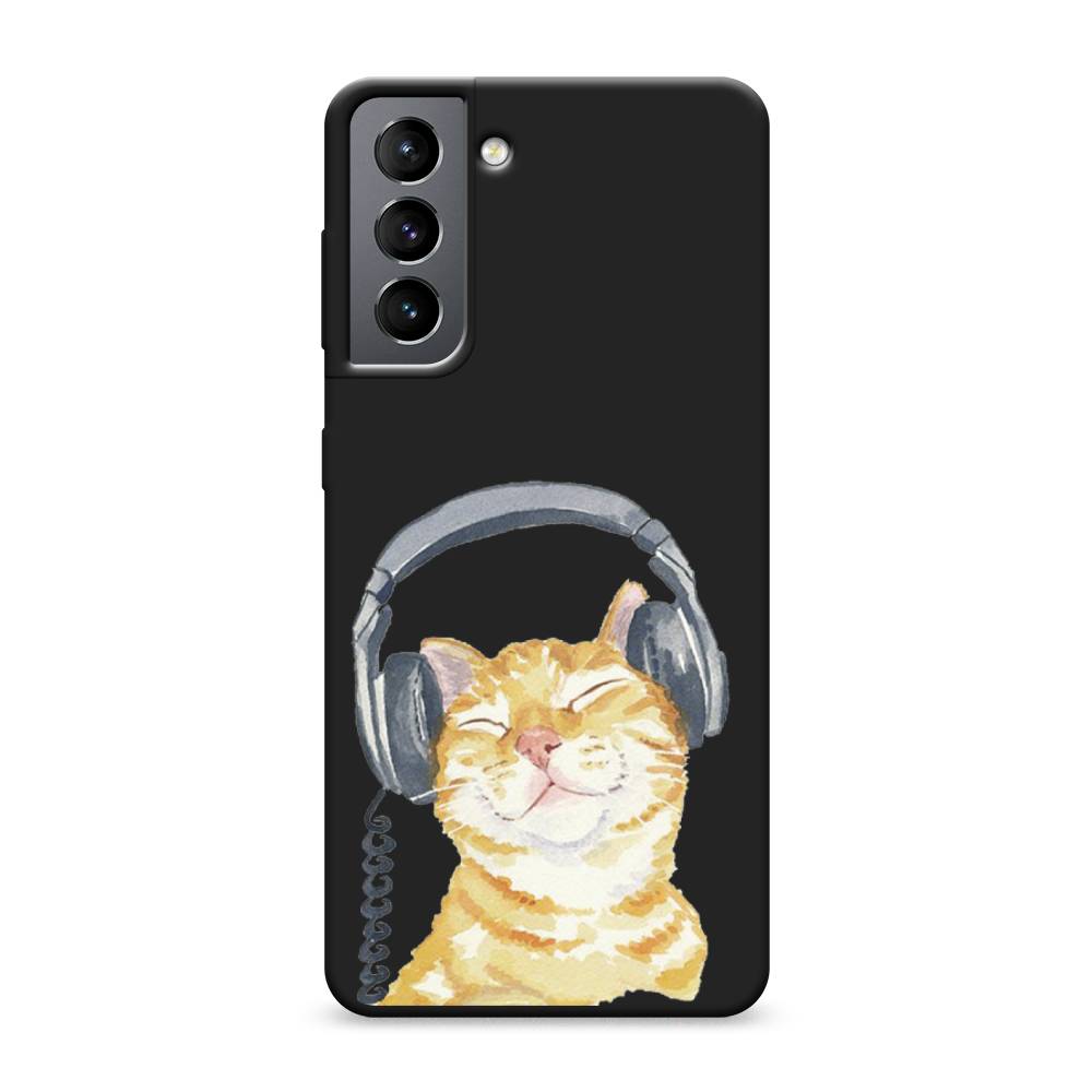 

Чехол Awog "Кот меломан" для Samsung Galaxy S21