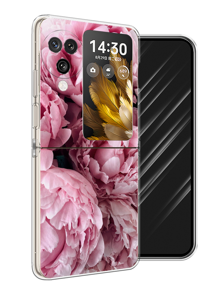 

Чехол Awog на Oppo Find N3 Flip "Нежные пионы", Розовый;черный;белый, 2517250-1