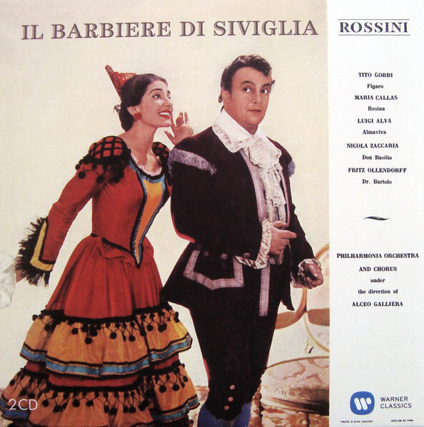 

CALLAS, MARIA: Il Barbiere Di Siviglia (1957) - Original Jacket Card Sleeves