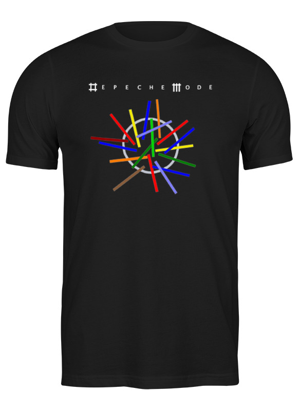 

Футболка мужская Printio Depeche mode черная XL, Черный, Depeche mode