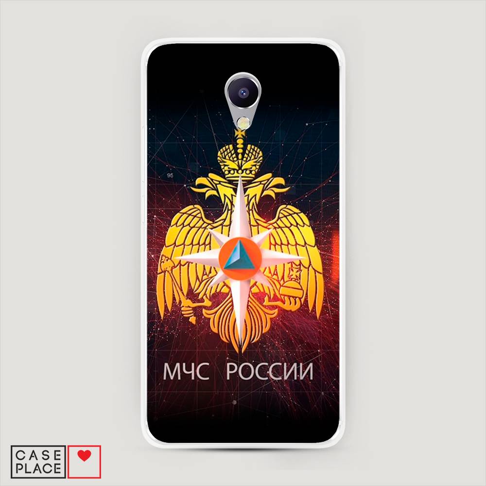 

Чехол Awog на Meizu M5 Note "МЧС России", Черный;желтый;красный, 71650-5
