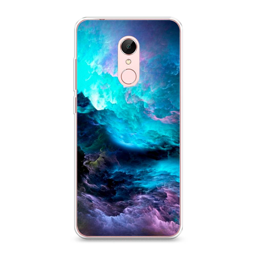 

Чехол Awog на Xiaomi Redmi 5 "Бирюзовое небо", Разноцветный, 33050-4