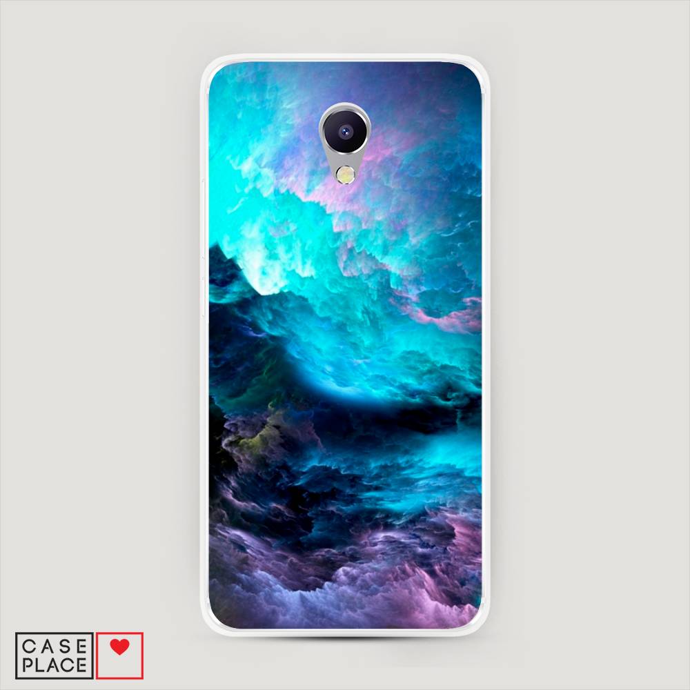

Чехол Awog на Meizu M5 Note "Бирюзовое небо", Фиолетовый;черный, 71650-4