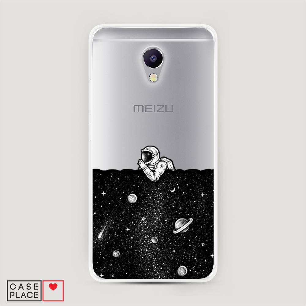 

Чехол Awog на Meizu M5 Note "Космический сон", Серый, 71650-4