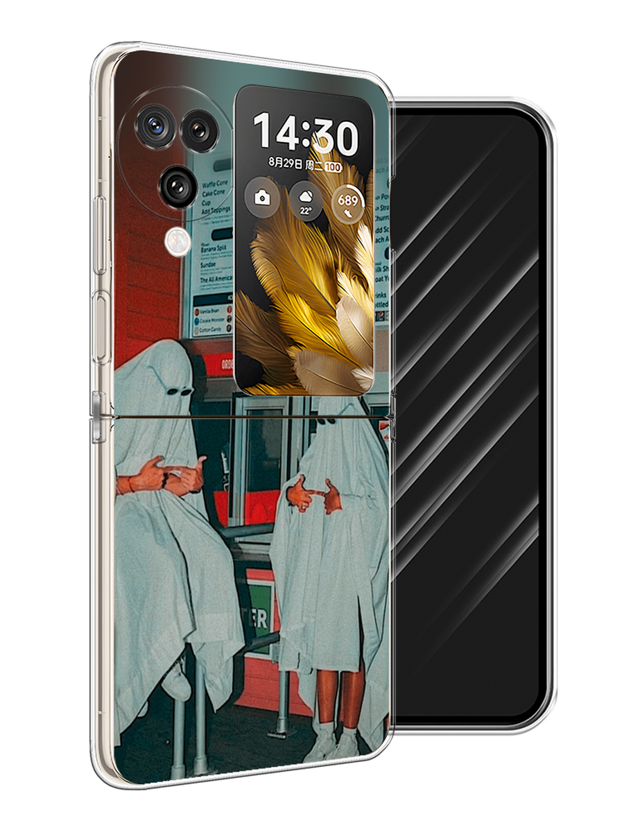 

Чехол Awog на Oppo Find N3 Flip "Chillin Killin", Красный, 2517250-1