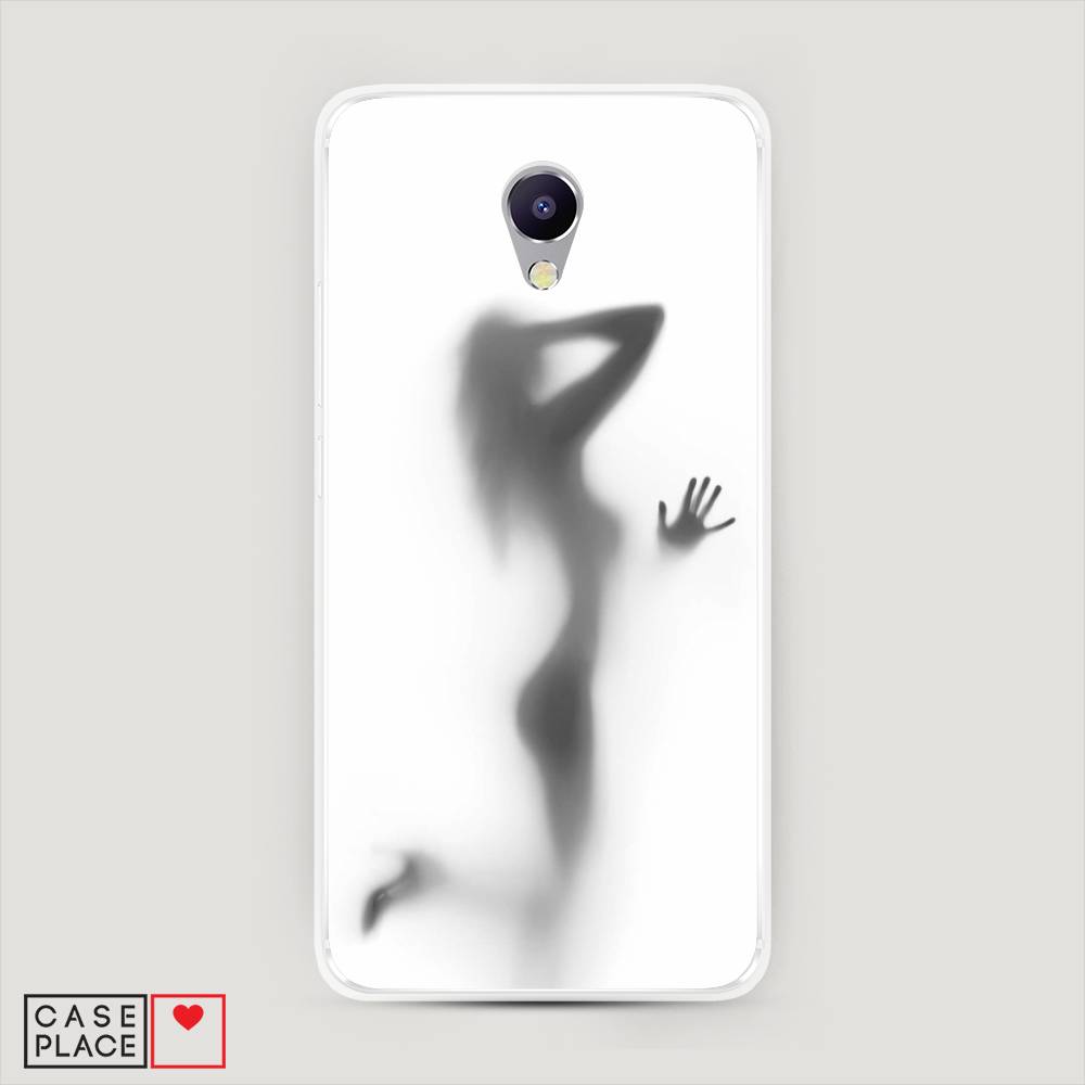 

Чехол Awog на Meizu M5 Note "Стекло в душе", Белый;серый;черный, 71650-7