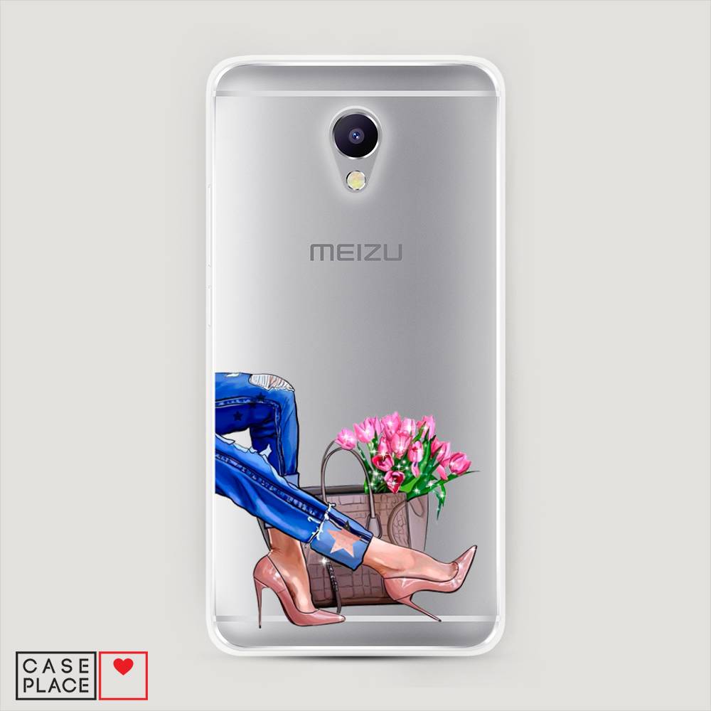 

Чехол Awog на Meizu M5 Note "Каблучки", Голубой;коричневый;розовый, 71650-7
