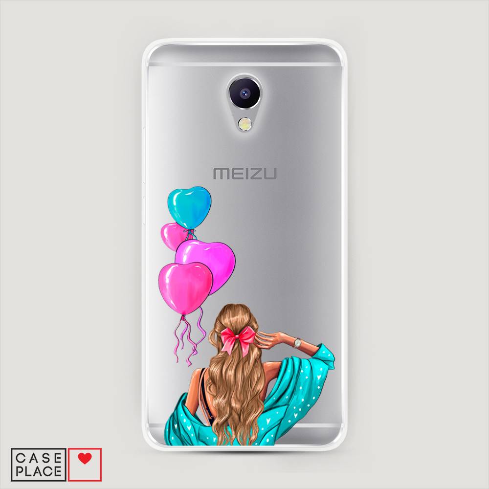 

Чехол Awog на Meizu M5 Note "День Рождения", Голубой;розовый;бежевый, 71650-7