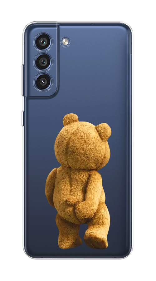 

Чехол Homey на Samsung Galaxy S21 FE 5G "Медвежья спина", Коричневый;прозрачный, 2103050-1
