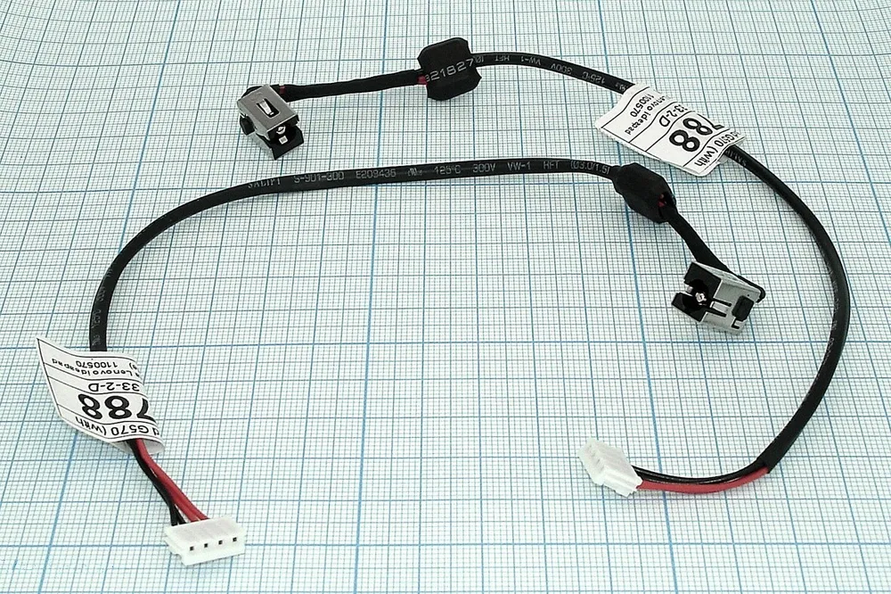 

Разъем питания для ноутбука Lenovo ideapad G470, G475, G570, G575, Y470, G580
