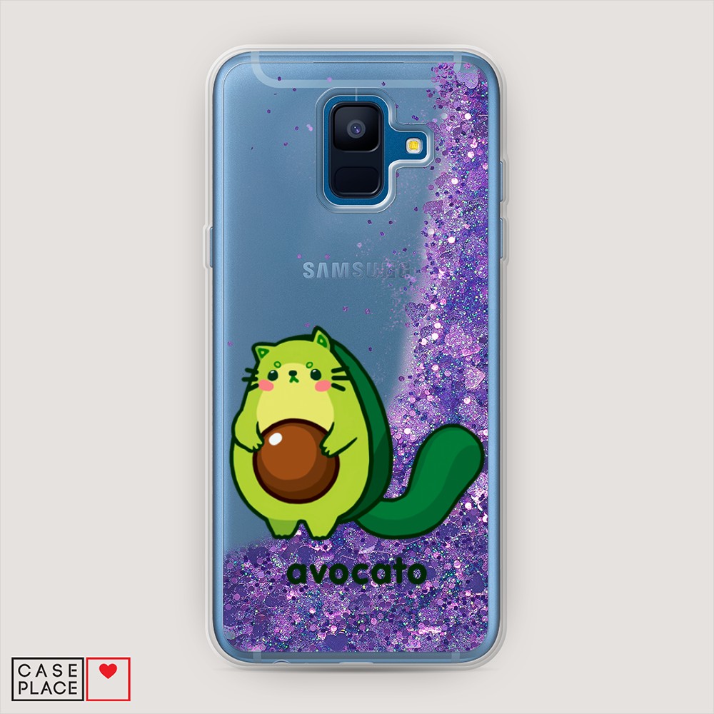 

Чехол Awog на Samsung Galaxy A6 2018 "Avocato", Разноцветный, 25992-1
