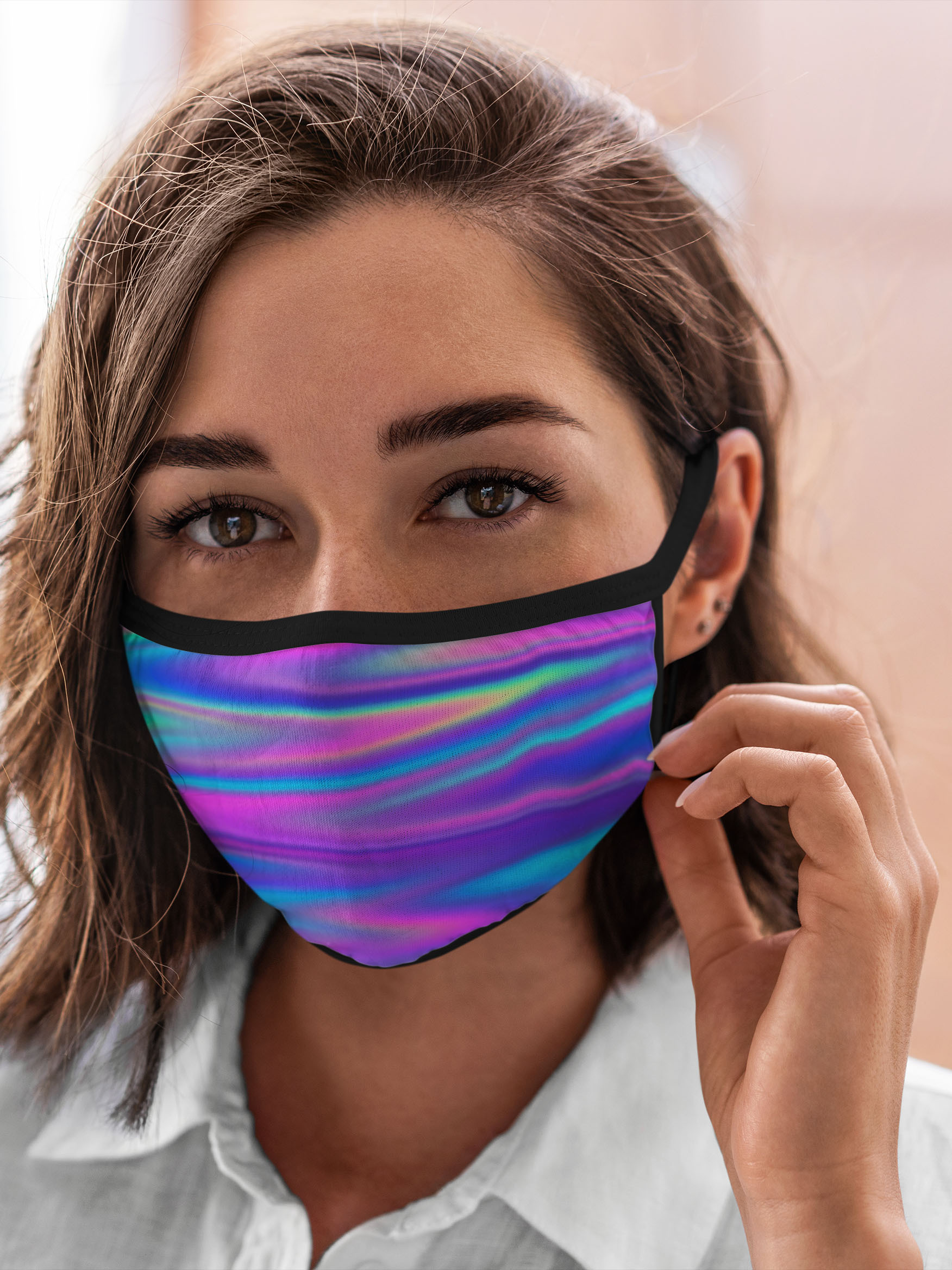 

Многоразовая маска унисекс Burnettie Разные Gradient, Разноцветный, Разные Gradient