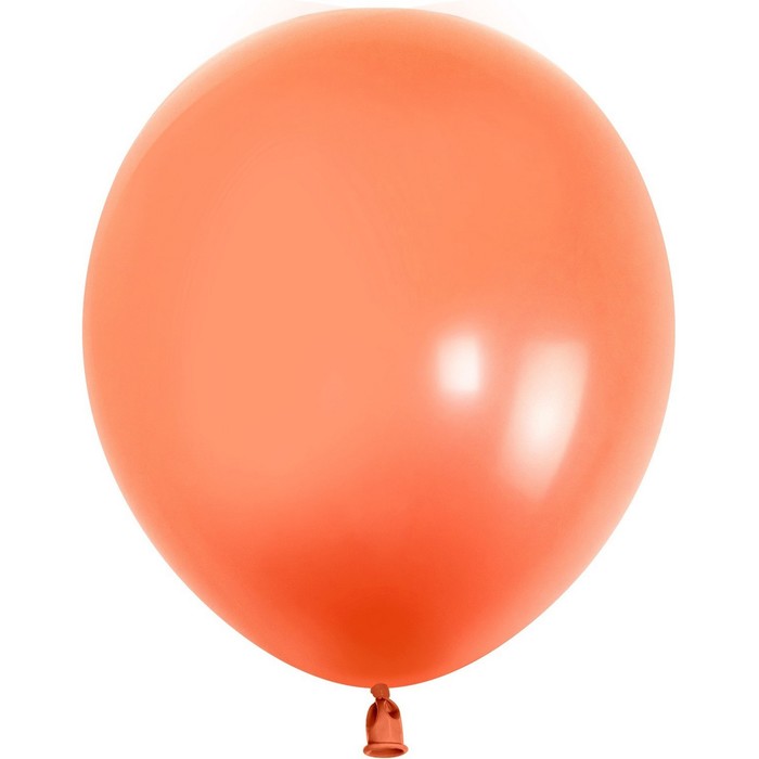 Шар латексный 12, пастель, ретро, 100 шт., коралл