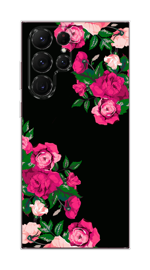 

Чехол Homey на Samsung Galaxy S22 Ultra "Розы фуксия", 2104050-1