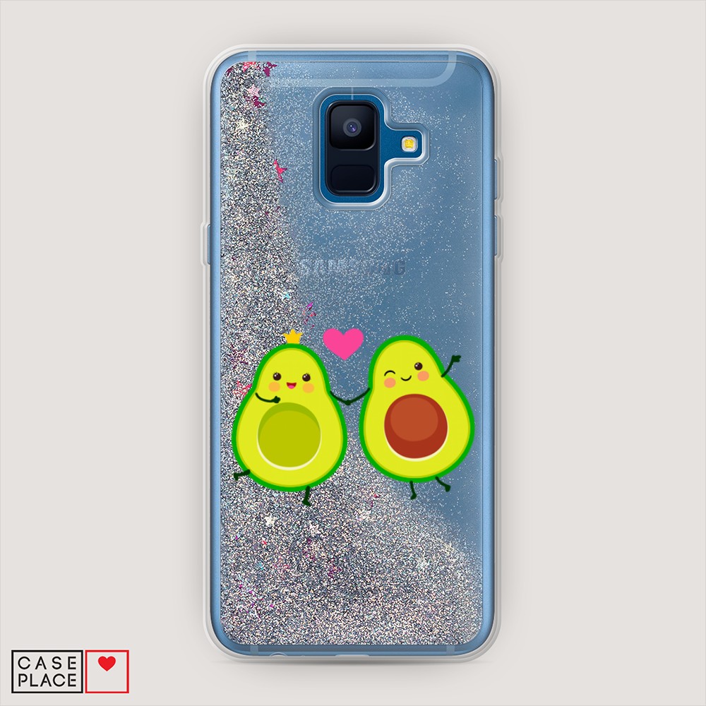 

Чехол Awog на Samsung Galaxy A6 2018 "Авокадо любят", Разноцветный, 25991-1