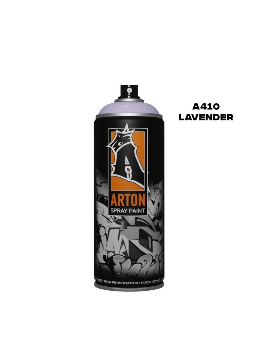 Аэрозольная краска Arton A410 Lavender 520мл лавандовый