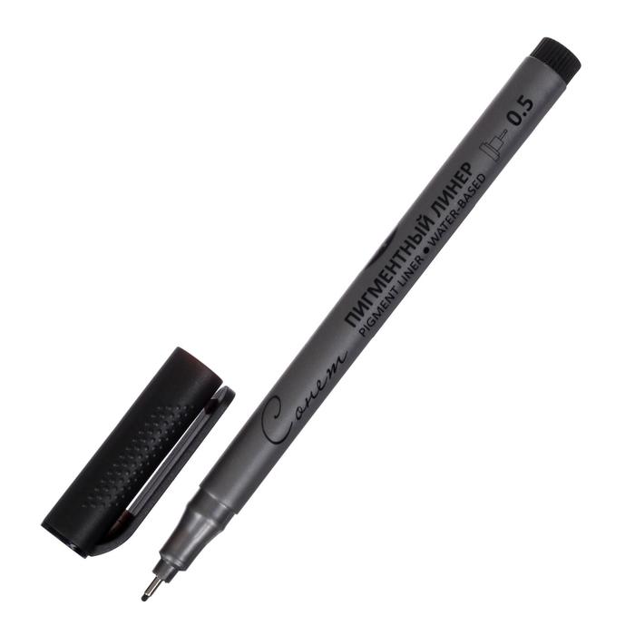 Ручка капиллярная для черчения ЗХК Сонет линер 0.5 мм чёрный 2341648