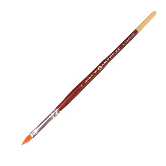 

Кисть Синтетика Кошачий язык ЗХК Decola № 4 (5 мм), Коричневый
