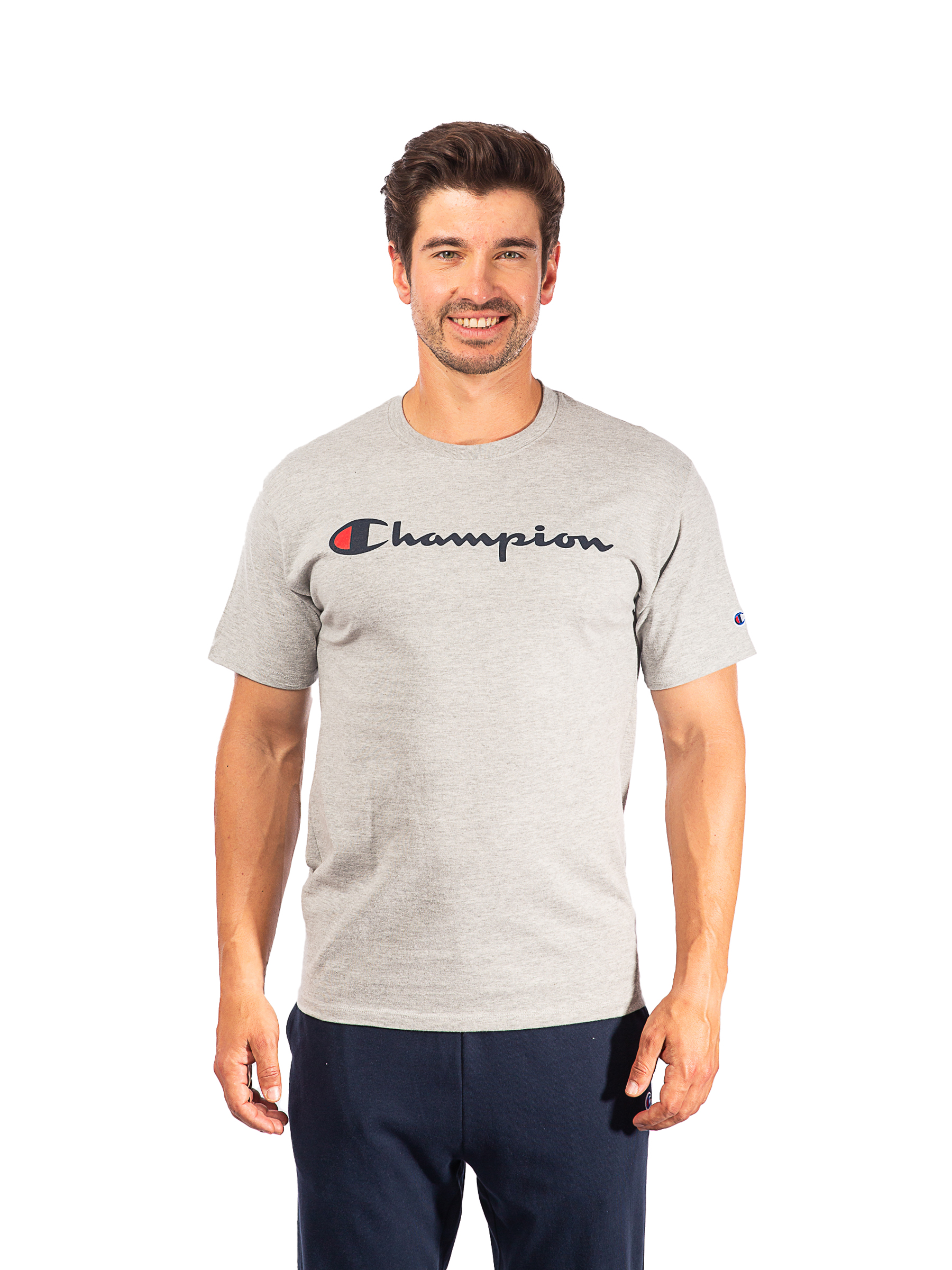 Футболка мужская Champion GT23HY06794 серая 2XL 3316₽