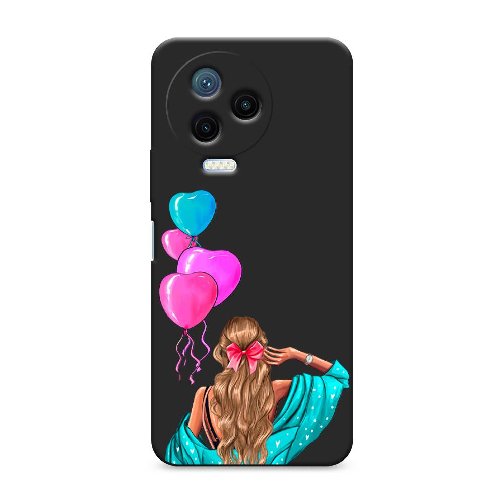 

Чехол Awog на Infinix Note 12 Pro 4G "День Рождения", Голубой;розовый;бежевый, 3102252-1