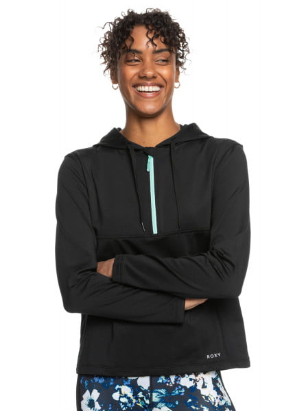 

Толстовка женская Roxy ERJKT03926 черная 40, Черный, ERJKT03926