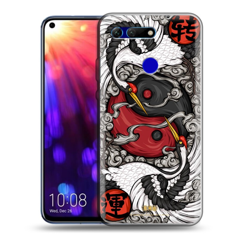 

Дизайнерский силиконовый чехол для Huawei Honor View 20 Инь-Ян