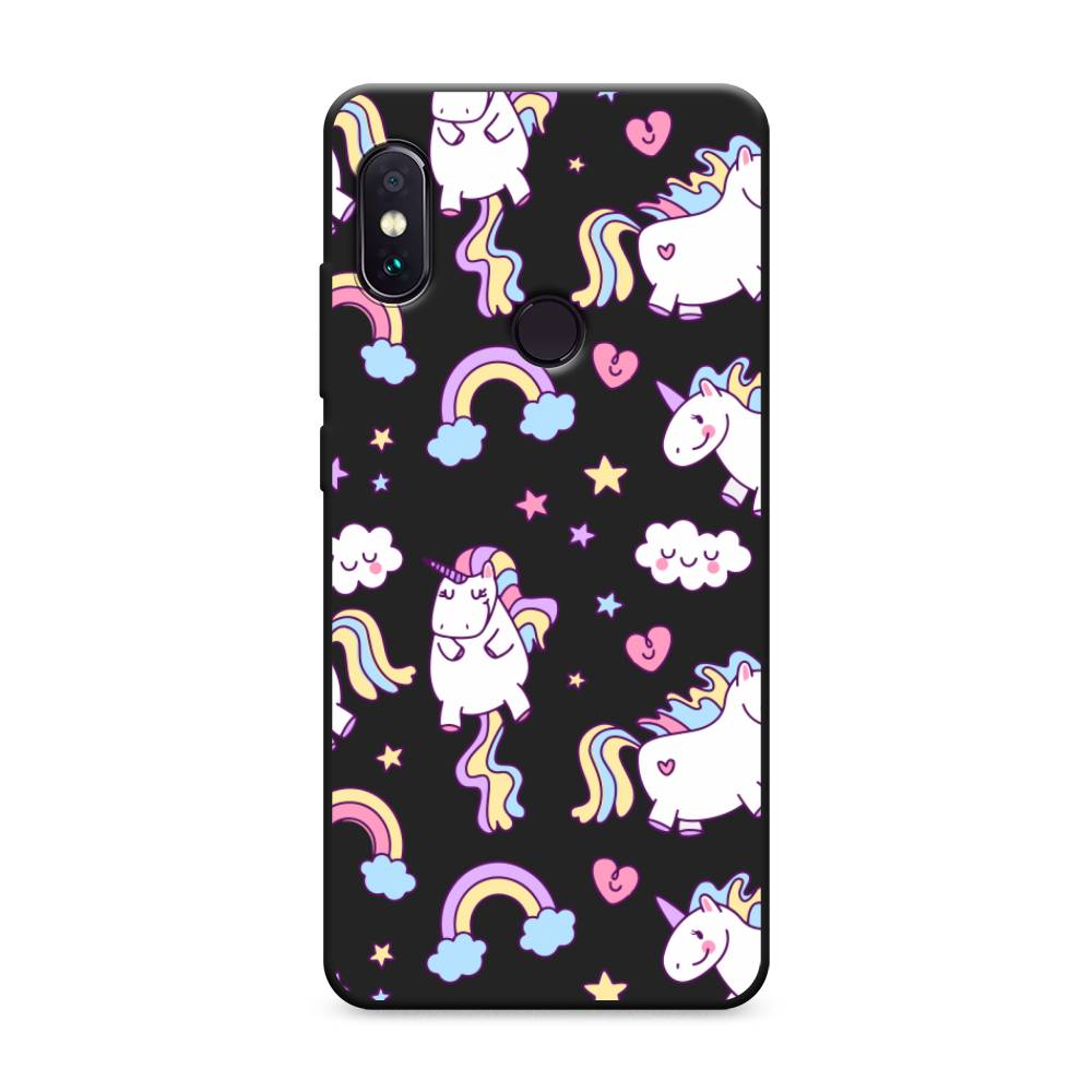 

Матовый силиконовый чехол "Sweet unicorns dreams" на Xiaomi Redmi Note 5, Sweet unicorns dreams