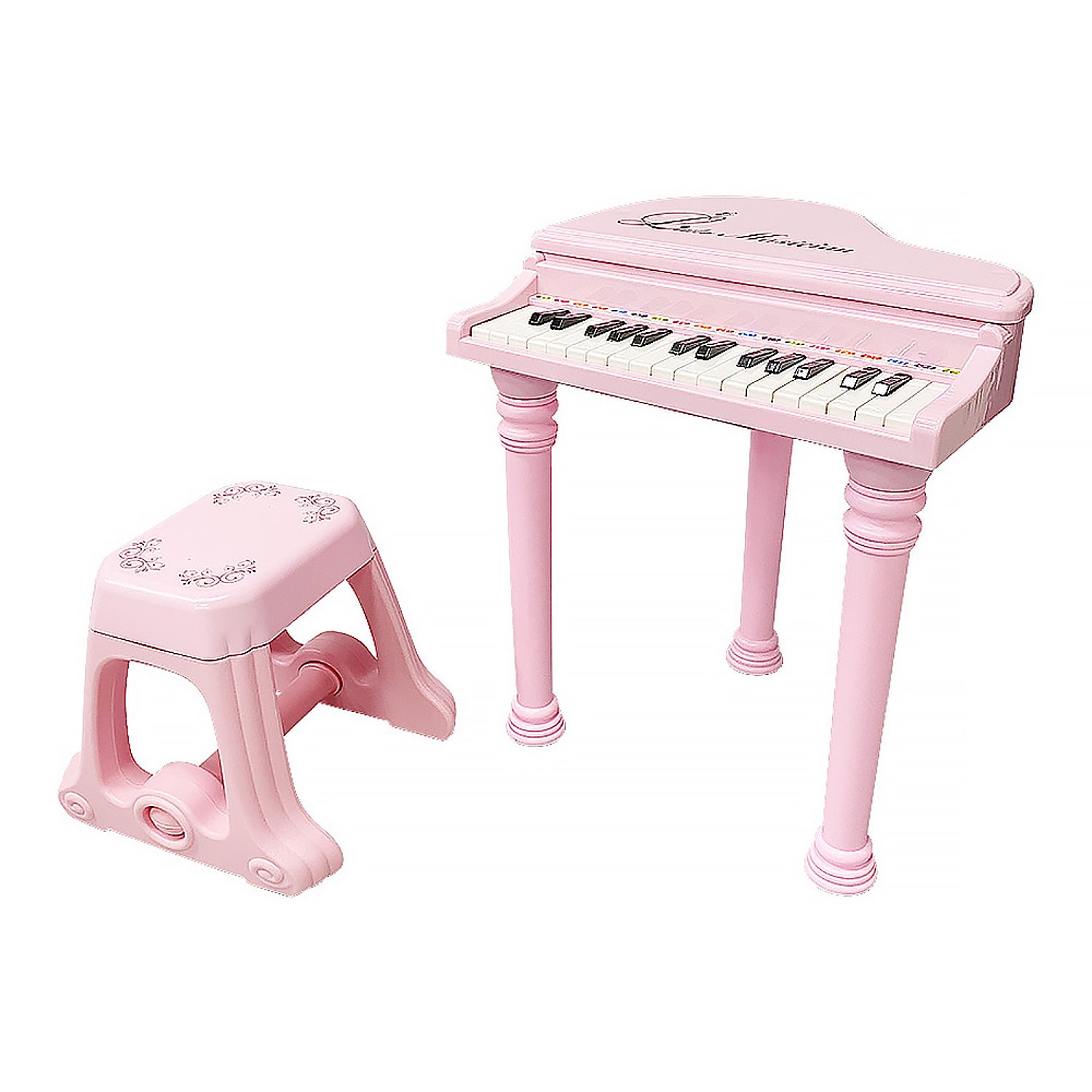 Музыкальный детский центр-пианино Everflo Maestro HS0330686 pink