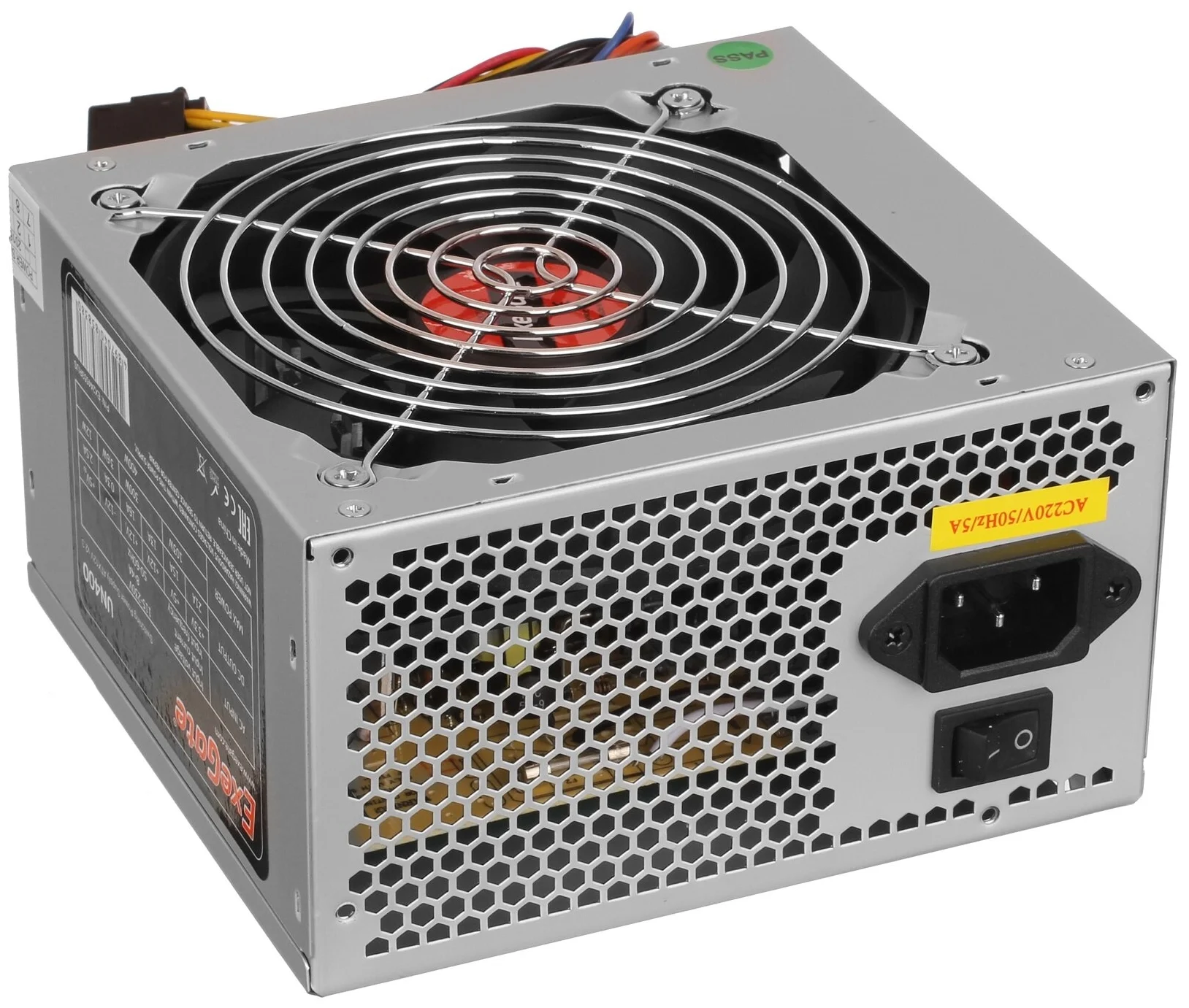 

Блок питания ExeGate UN550 EX282069RUS-S 550W (EX282069RUS-S 550W), Серебристый, UN550 EX282069RUS-S