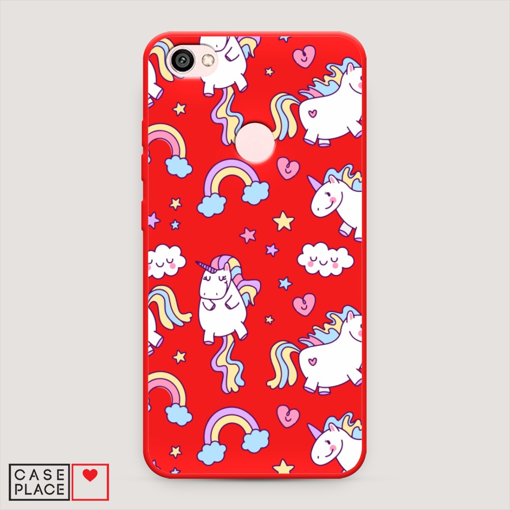 

Матовый силиконовый чехол "Sweet unicorns dreams" на Xiaomi Redmi Note 5A, Sweet unicorns dreams