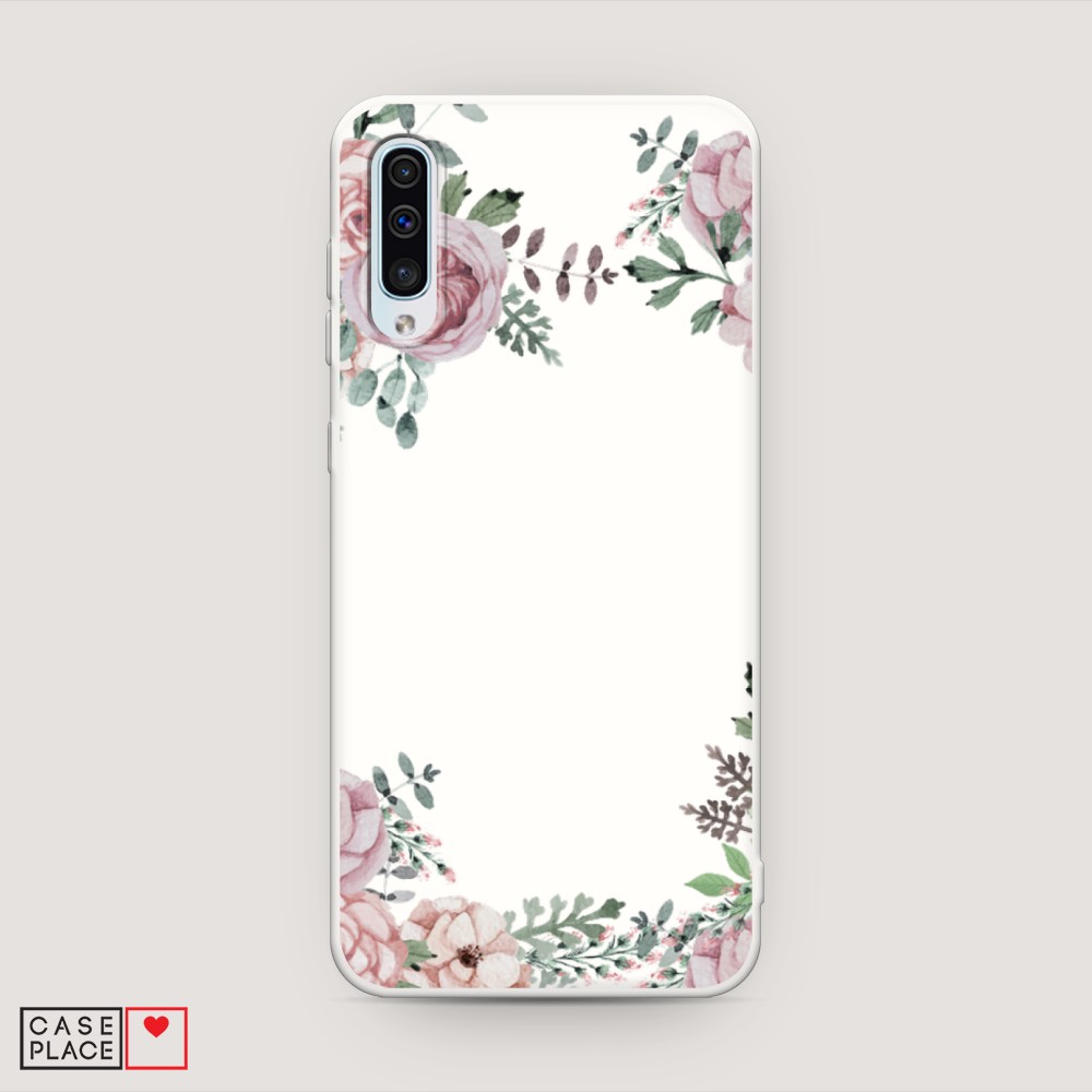 

Матовый силиконовый чехол "Нежные розы акварель" на Samsung Galaxy A30s