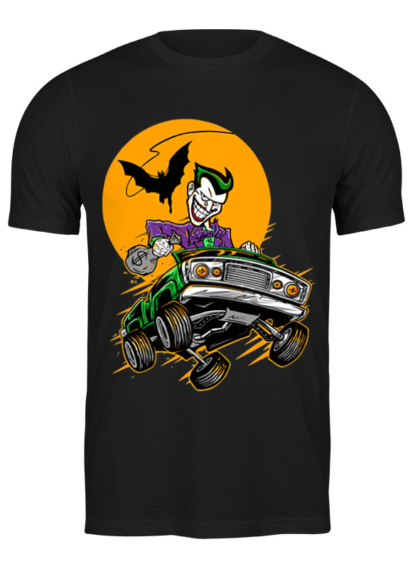 

Футболка мужская Printio Джокер (joker) черная XL, Джокер (joker)